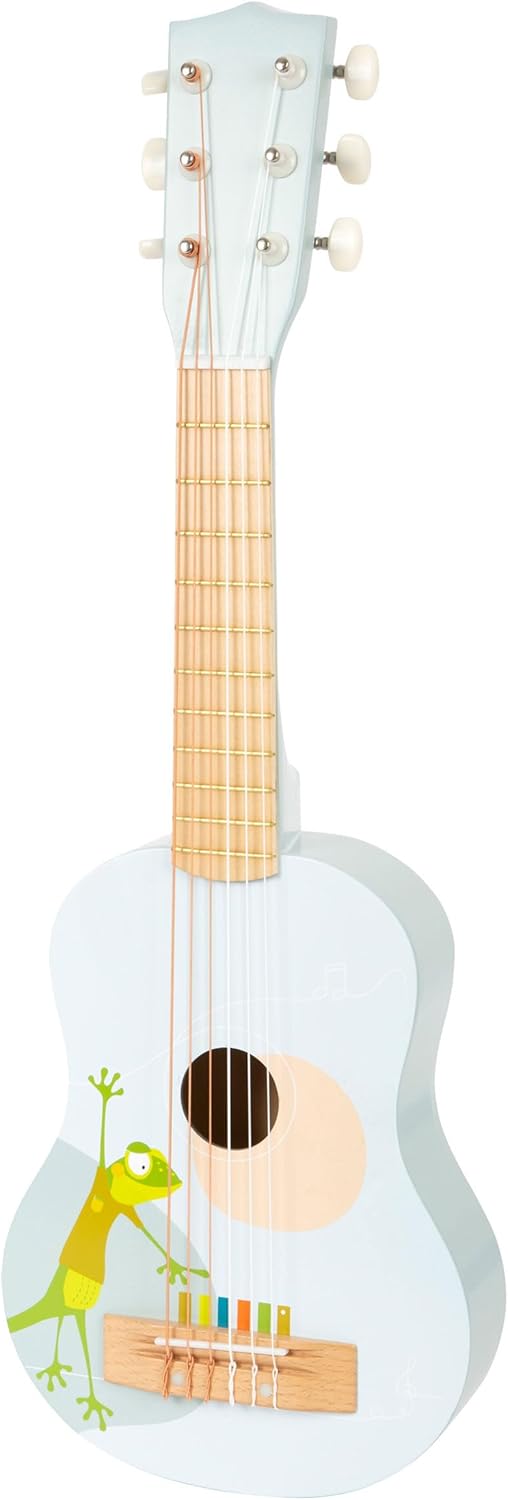 small foot Gitarre "Groovy Beats" Instrument für Kinder, musikalische Früherziehung, ab 3 Jahren, 12
