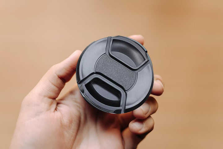 Objektivdeckel für Nikon AF-S DX NIKKOR 18–200 mm 1:3,5–5,6G ED VR II (inkl. Deckelhalter)