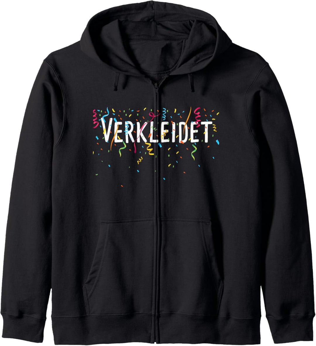 Verkleidet Fasching Karneval Kapuzenjacke