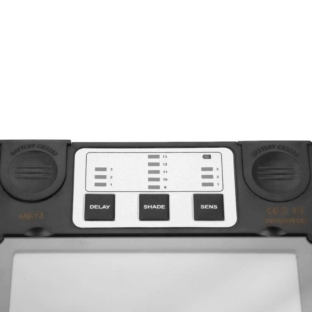 Schweisshelm Objektiv, 110 x 90 mm Solarpanel Schweisshelm Objektiv, Schweissmaske Glas Auto Darkeni