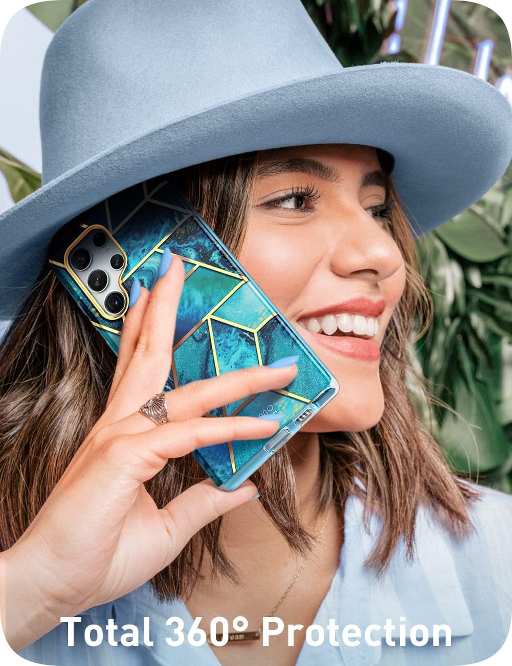 i-Blason Glitzer Hülle für Samsung Galaxy S23 Ultra 5G Handyhülle Bumper Case 360 Grad Schutzhülle G