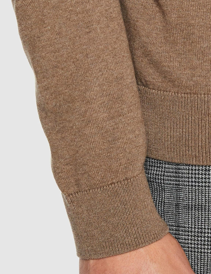 SELECTED HOMME Male Pullover Langarm Rollkragen S Braun (Teak/Melange), S Braun (Teak/Melange)