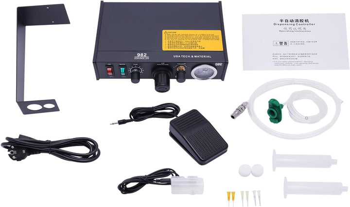 Semi-Automatic Glue Dispenser Machine Glue Dropper Solder Paste Controller Präzises Tropfen, Für Ver