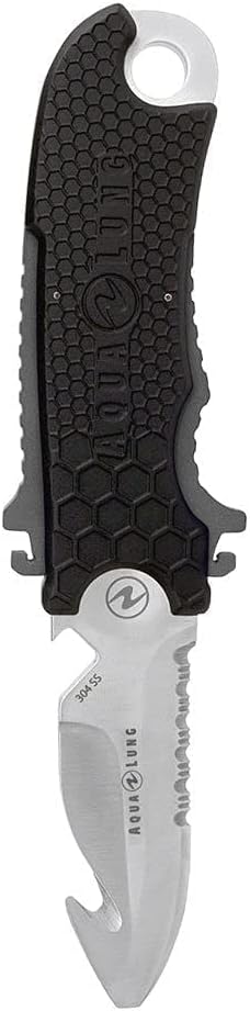 Aqua Lung Kleines Quetschmesser, Schwarz schmal, schmal