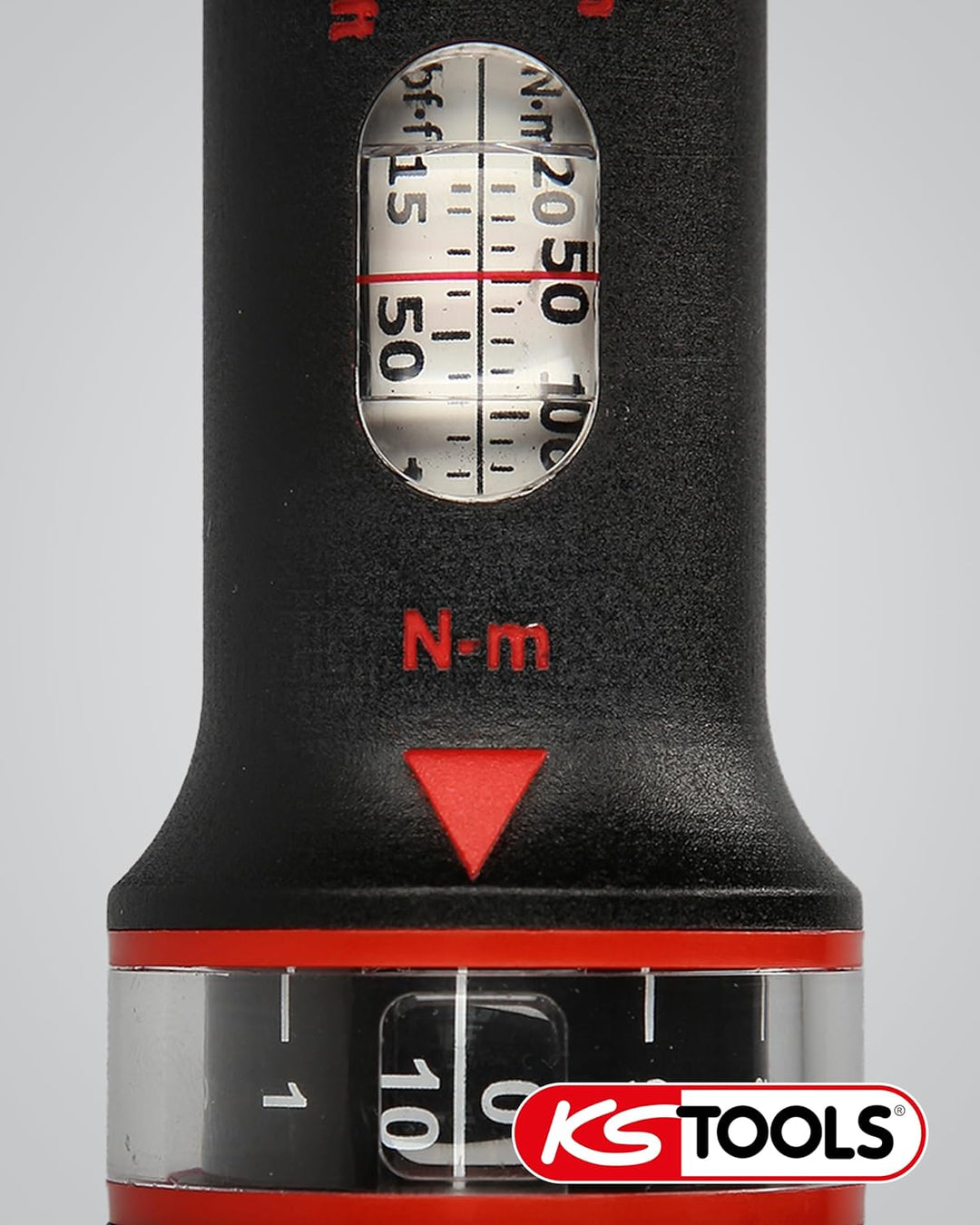 KS Tools Ratschen Drehmomentschlüssel 3/8" ERGOTORQUEprecision 516.1522 I 10-50 Nm I Mit Doppelskala
