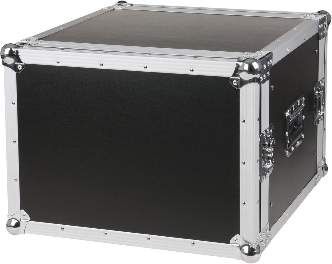 19" Rack - Flightcase 8 HE, Double Door