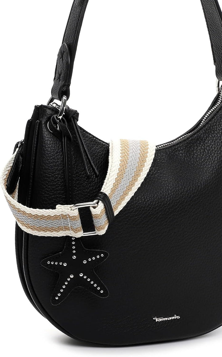 Tamaris Beutel TAS Kea 34463 Damen Handtaschen Zweifarbig Schwarz Einheitsgrösse, Schwarz Einheitsgr