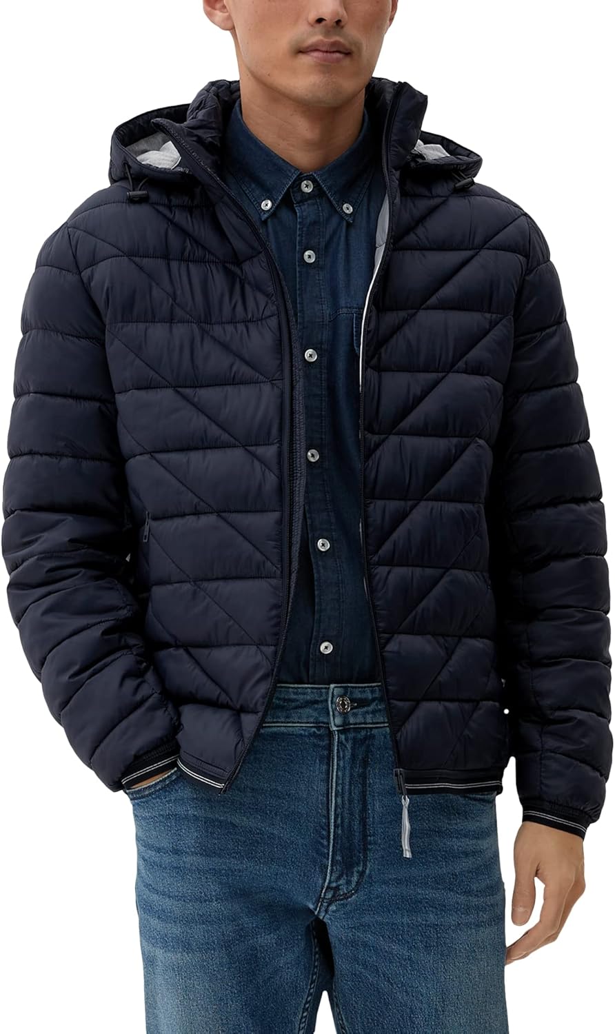 s.Oliver Herren Jacken L Blau, L Blau