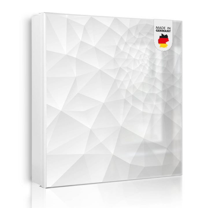 banjado Grosser Schlüsselkasten Metall - Schlüsselbox 30x30cm mit 32 Haken - Schlüsselkasten modern