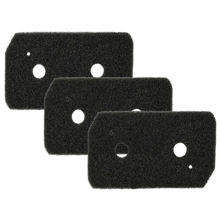 vhbw 3x Schaumfilter kompatibel mit Bosch WTH8520SSN/03, WTH8520SSN/04, WTH8520SPL/04, WTH8520SSN/01