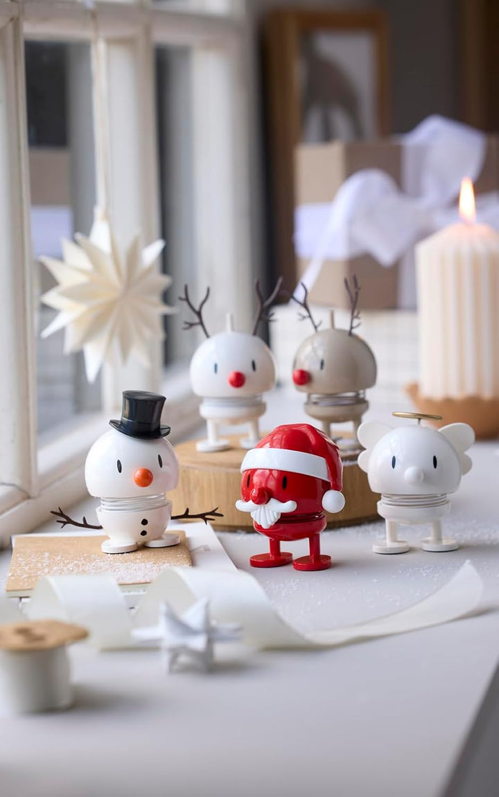 Hoptimist - Skandinavisches Design - Weihnachtsfigur - Small Reindeer Bumble - Braun - Höhe: 9 cm -