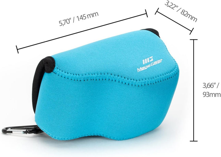 MegaGear Ultraleichte Kameratasche aus Neopren kompatibel mit Sony Alpha A6400, A6500, A6300, A6000