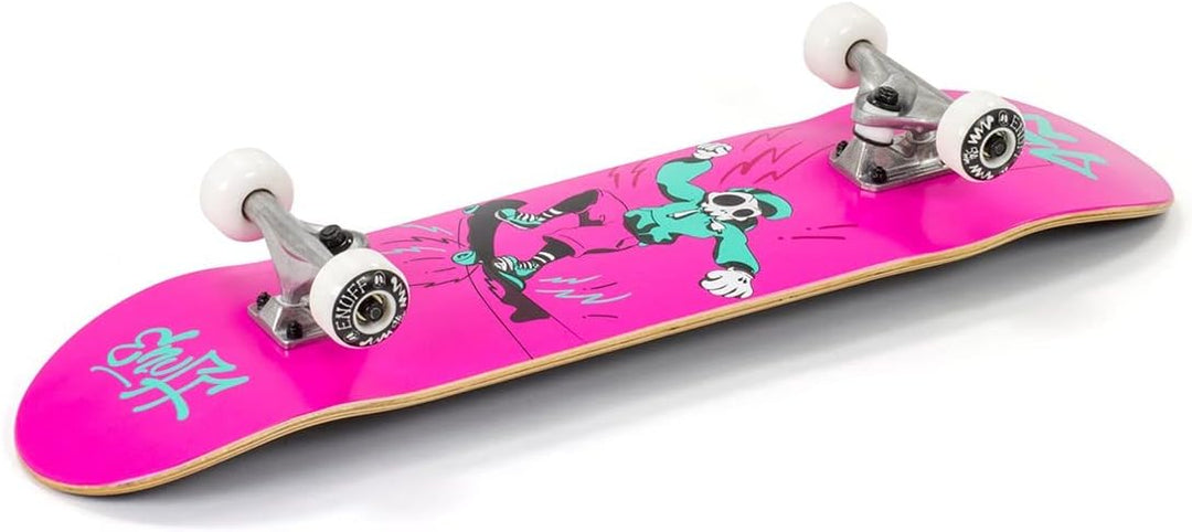 Enuff Skateboards Skully Mini Skateboard 7.25 rose, 7.25 rose