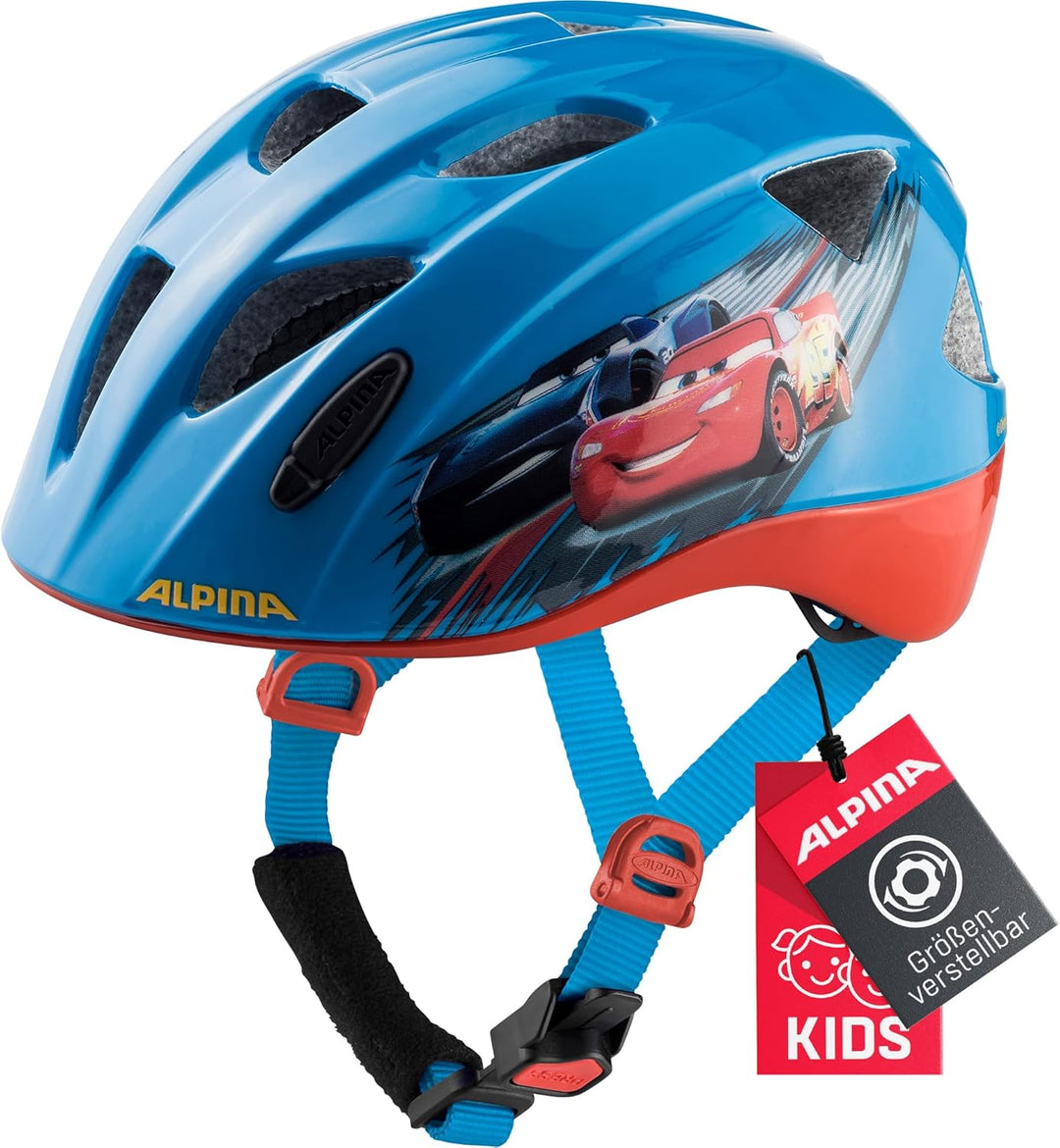 ALPINA XIMO - Leichter, Sicherer & Bruchfester Fahrradhelm Mit Optionalen LED-Licht Für Kinder Cars