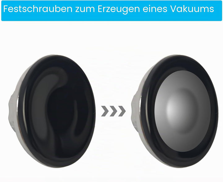 IPEGTOP Suction Cup Deep Shower Caddy Bath Wall Shelf for Large Shampoo Shower Gel Holder Bathroom S