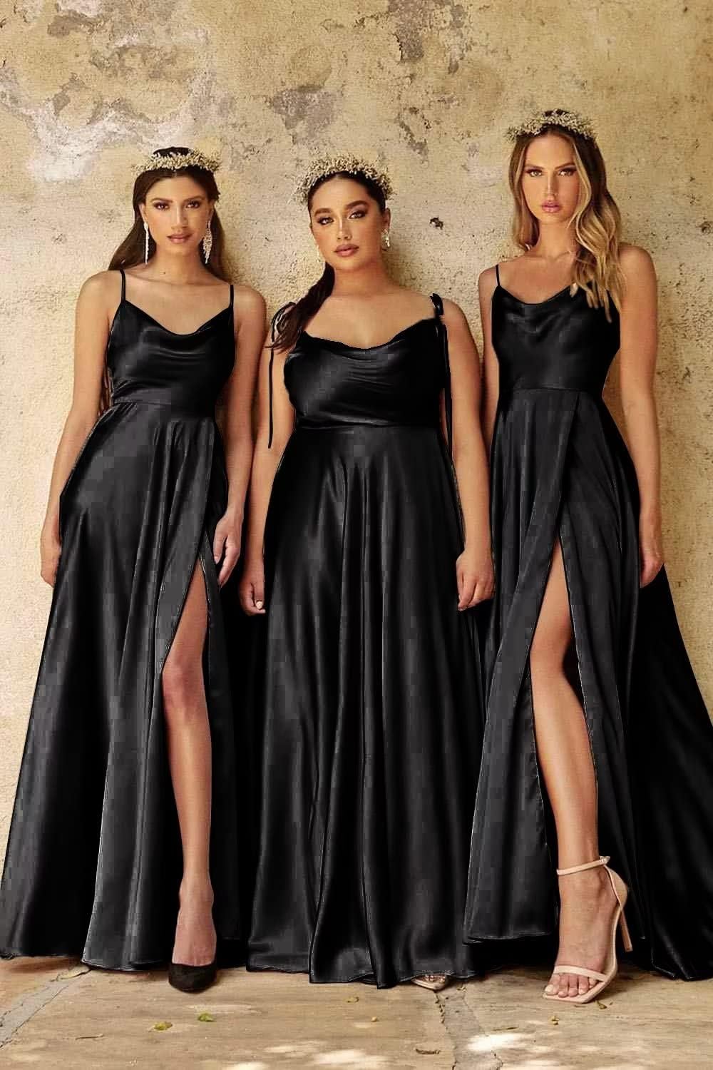 Babyonline D.R.E.S.S. Abendkleid, lang, grosse Grösse, Schlitz, sexy, rückenfrei, schick, elegant, G