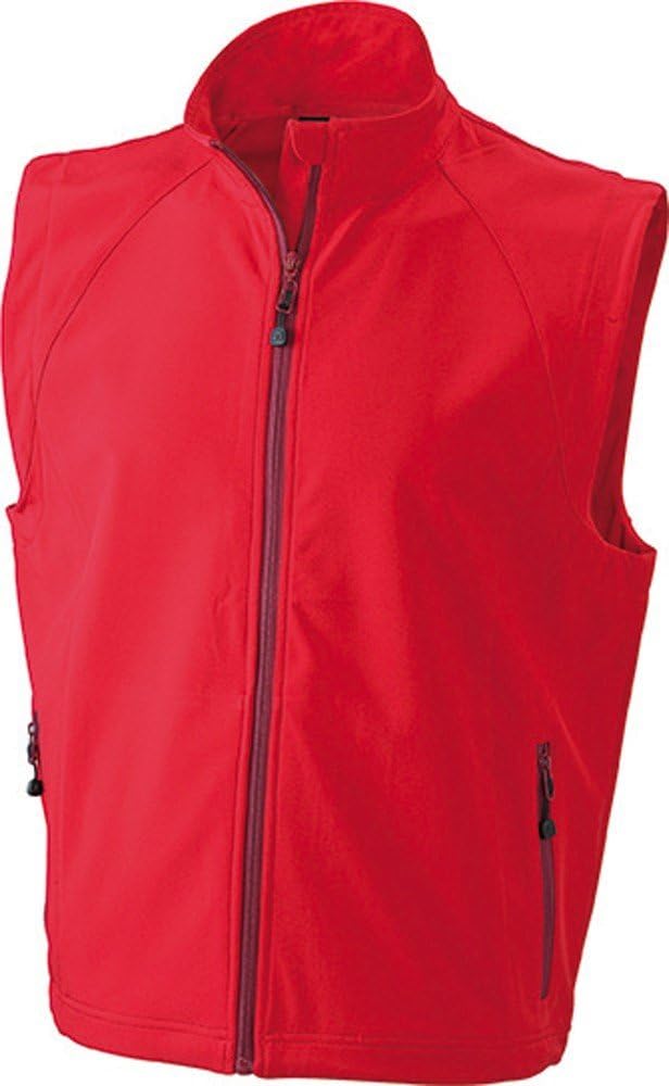 JN1022 Men's Softshell Vest Modische Softshellweste, Grösse:L;Farbe:ORANGE