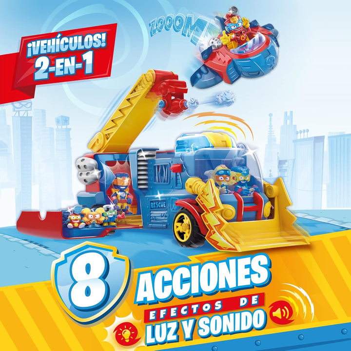 SUPERTHINGS Rescue Truck – SuperThings Rescue Truck with an extendable Ladder and a Detachable Rescu