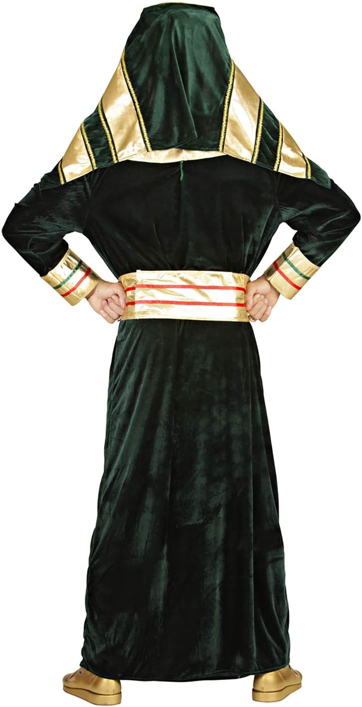 "PHARAOH" (robe with collar, belt, headpiece) - (S), S