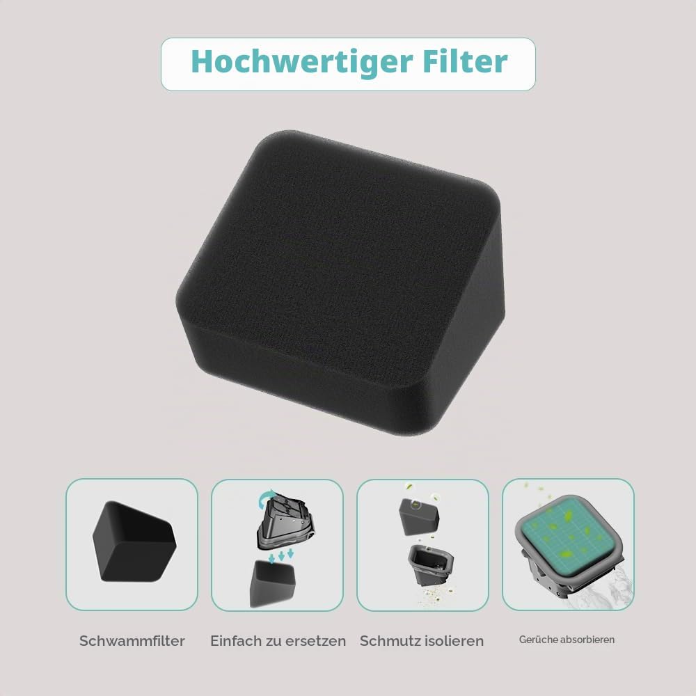 JONR ED12 Pro Ersatzbürste für Bodenrollen, kompatibel mit JONR ED12 PRO schnurlosem Nass- und Trock