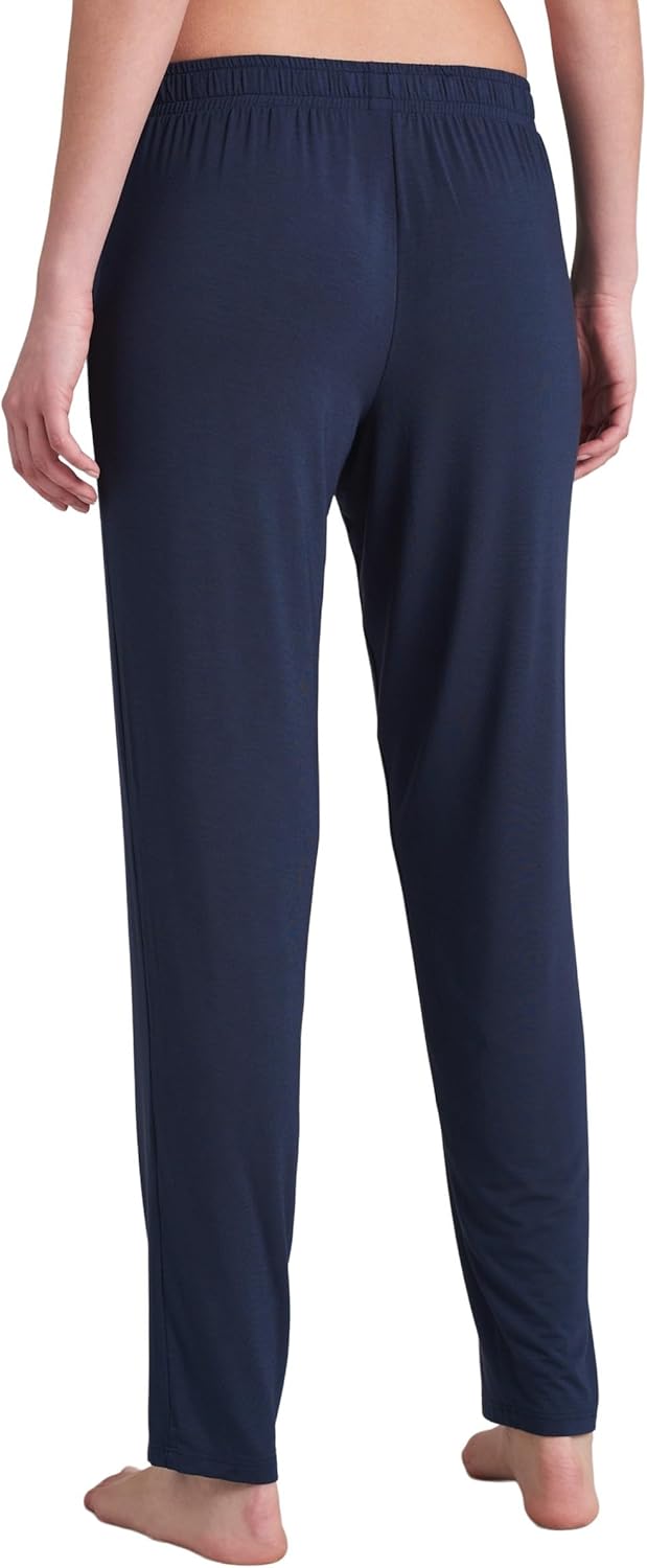 Schiesser Damen Schlafhose lang Modal - Mix + Relax 34 Blau_175480, 34 Blau_175480