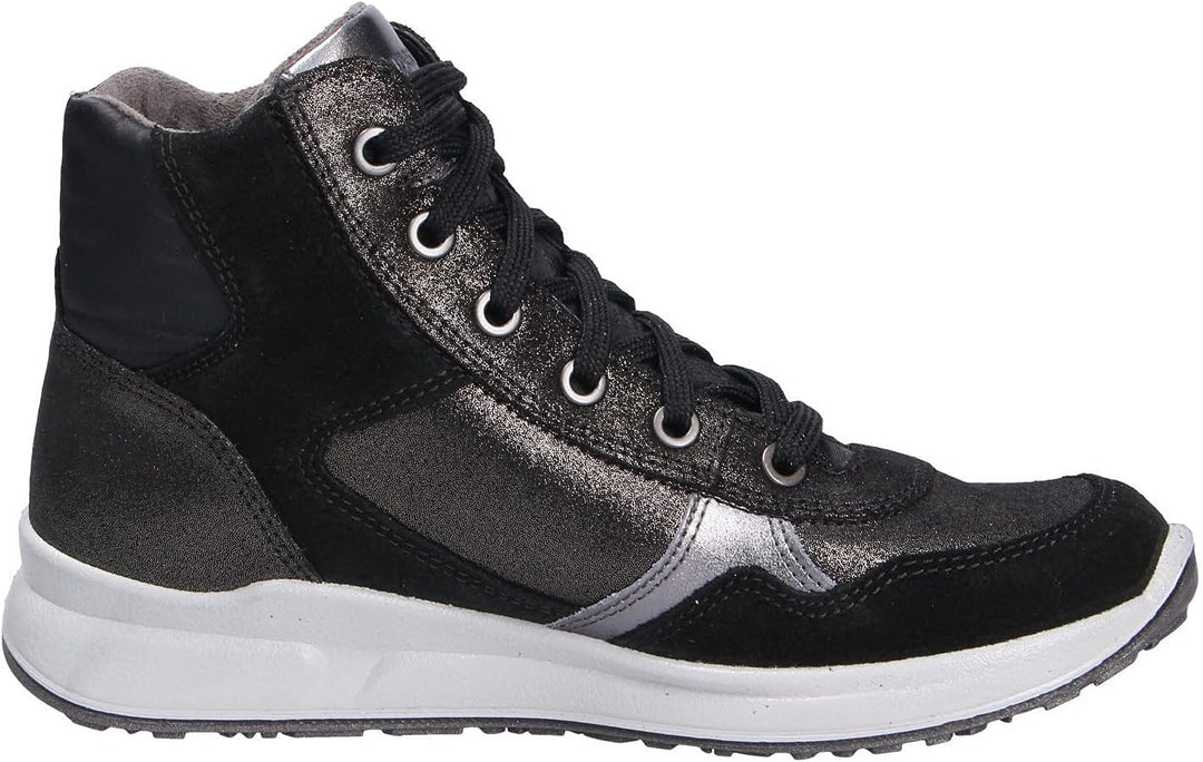 Superfit Mädchen MERIDA leicht gefütterte Gore-Tex Sneaker 25 EU Schwarz Schwarz 0000, 25 EU Schwarz