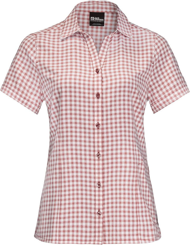 Jack Wolfskin Damen Kepler Shirt W Shirt Shortsleeve XS Apple Butter, XS Apple Butter