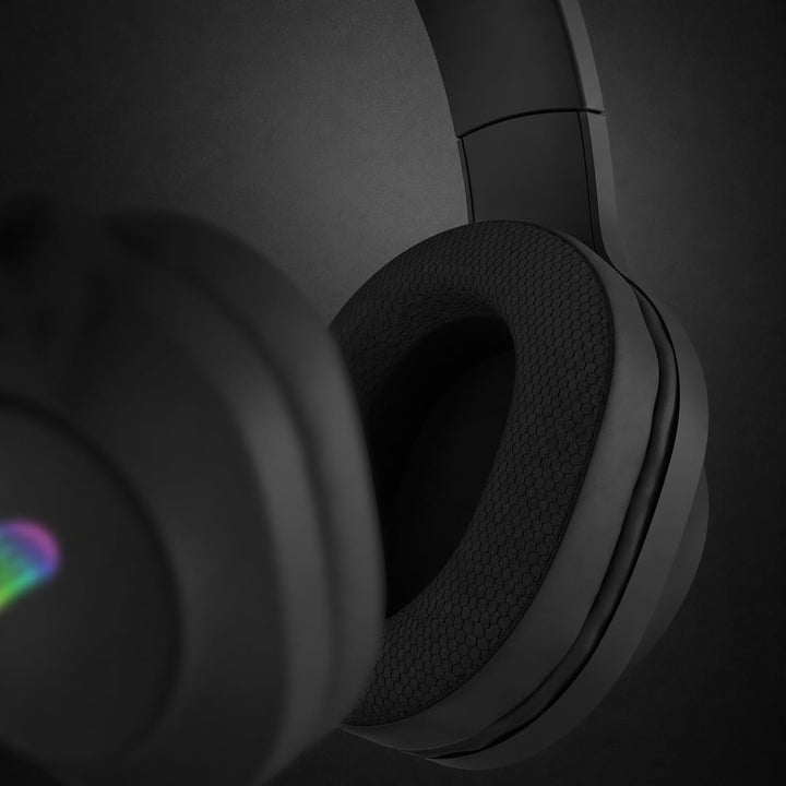 Genesis Neon 213 RGB Gaming Headset, Over-Ear Kopfhörer mit Mikrofon, 50mm Treiber, LED Beleuchtung,