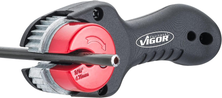ViGOR Bremsleitungs-Ratschenrohrschneider V6917 | Mit Ratschen-Mechanismus | Für Bremsleitungen bis