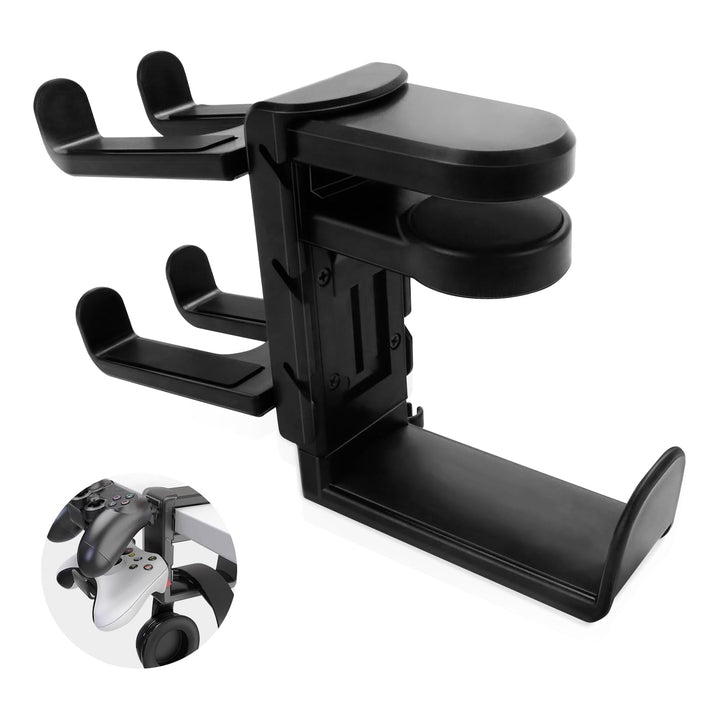 Headset Und Controller Halterung, Controller Halter With Griffhalter Kabelhalte 360° Drehbarer Gamin