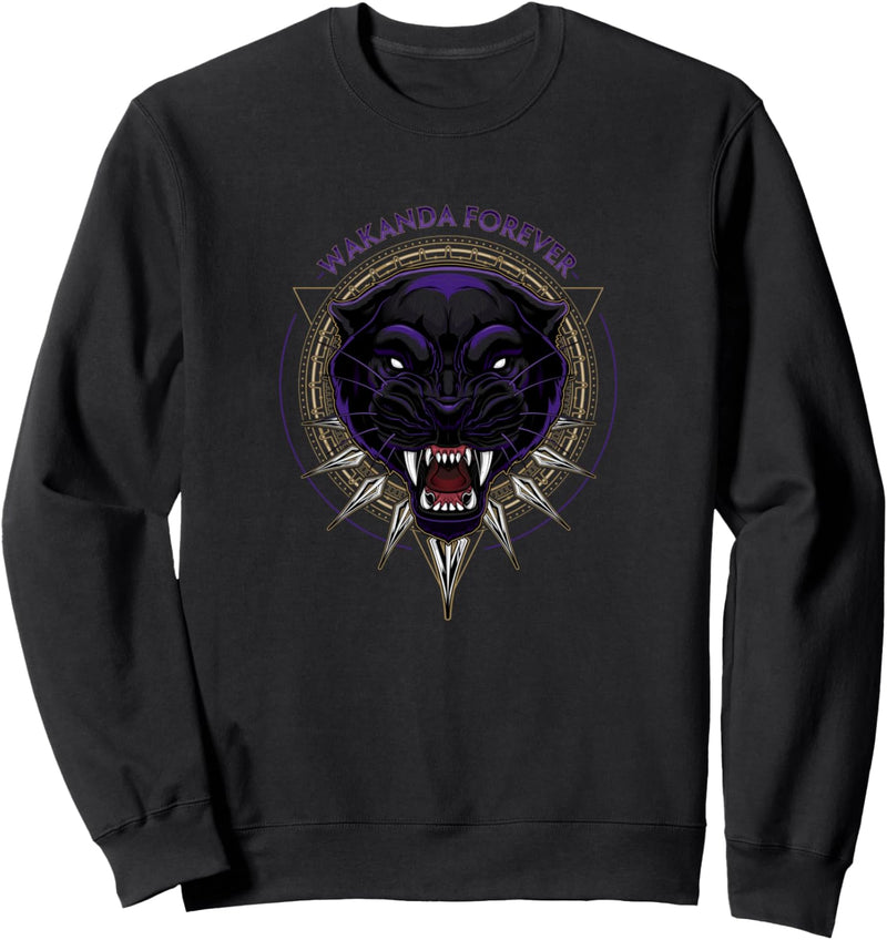 Marvel Black Panther Wakanda Forever Circle Sweatshirt