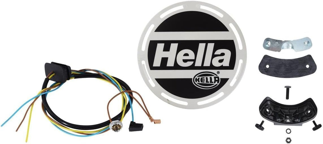 HELLA - Halogen-Fernscheinwerfer - Luminator Metal - E1 303/ECE-R7/ECE-R8 - 12/24V - 1F8 007 560-011