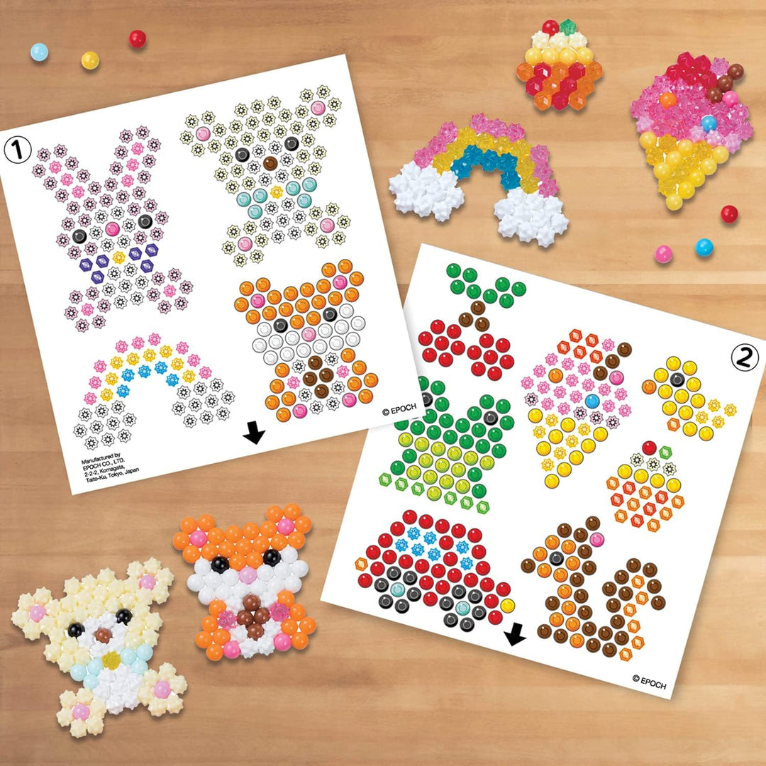 Aquabeads 31912 Starter Set im Koffer, Multi Color & 31520 Glitzerperlen - Nachfüllset Nachfüllpack