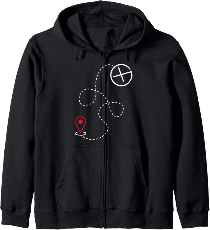 Geocachingplan | Geocaching Kapuzenjacke
