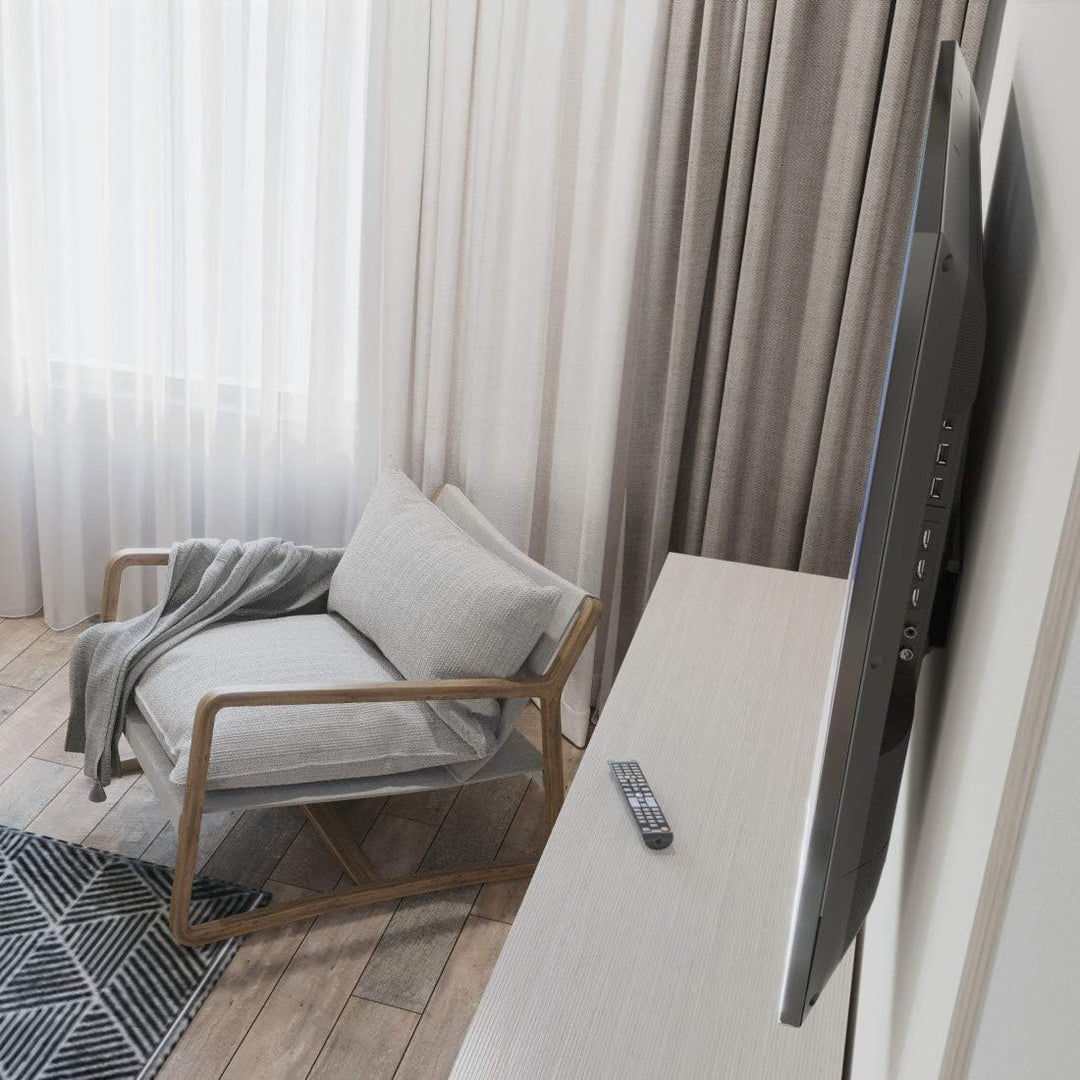 Hama TV Wandhalterung, starr (TV Wandhalterung 32-75 Zoll, VESA 50x50 bis VESA 400x400, bis 40kg, ex