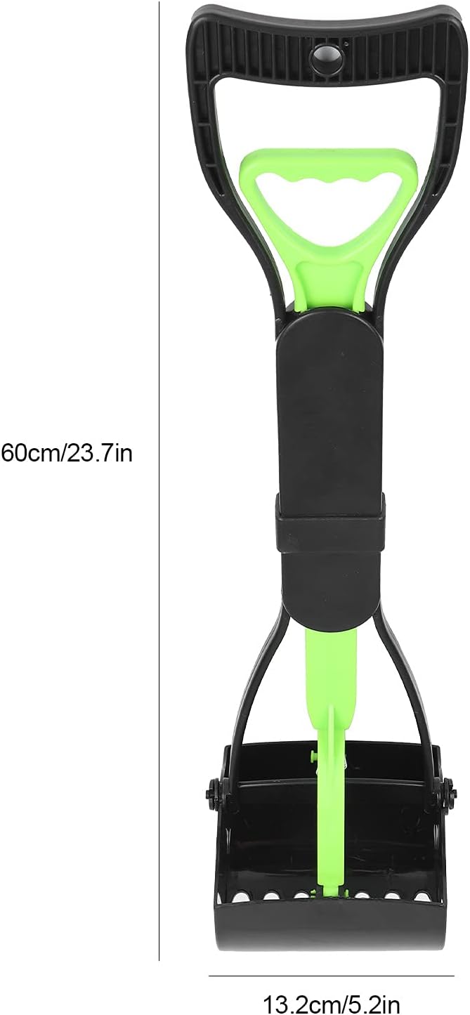 Hundekotschaufeln, Hundekotsammler 60.2x13.2x12.4cm Ausziehbare Abnehmbar Hundekotgreifer mit Rund B
