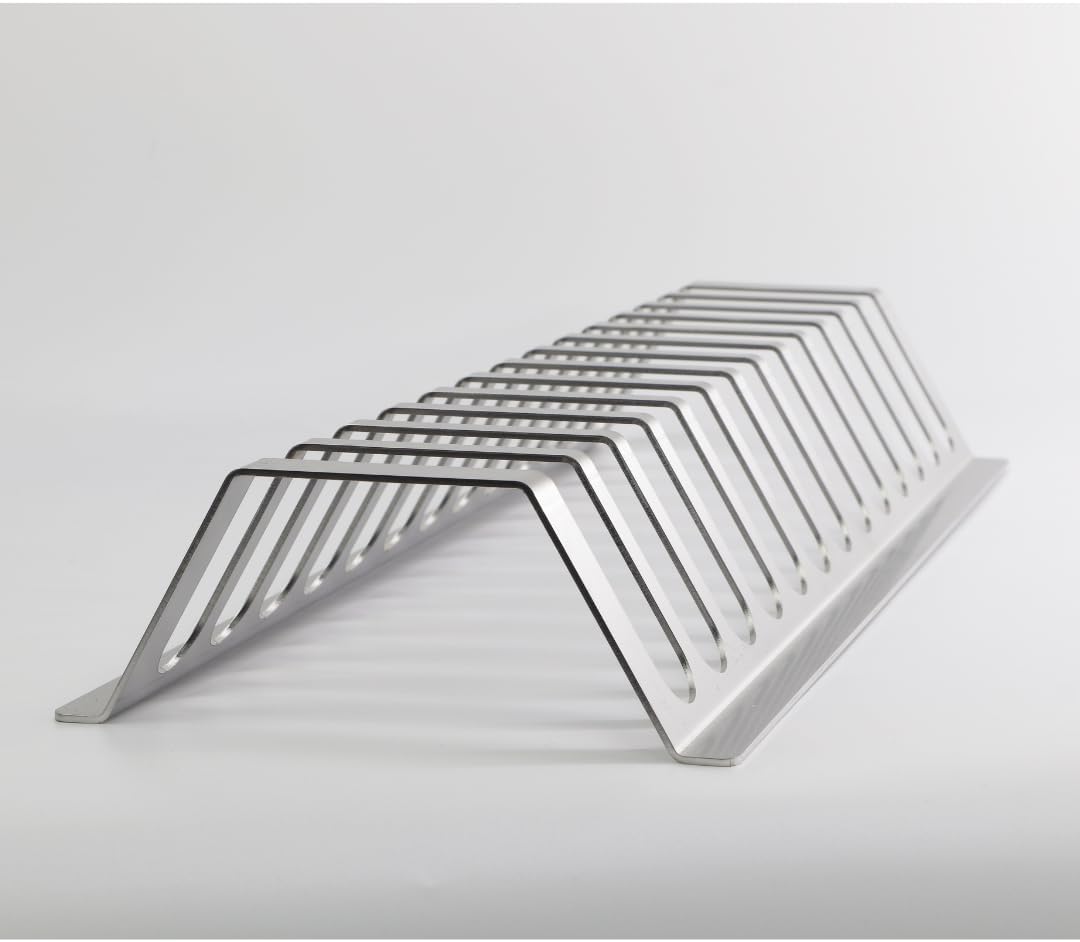 XXL 480 mm Edelstahl Spare Rib Halter BBQ, Rib Holder,Rib Rack,Smoker