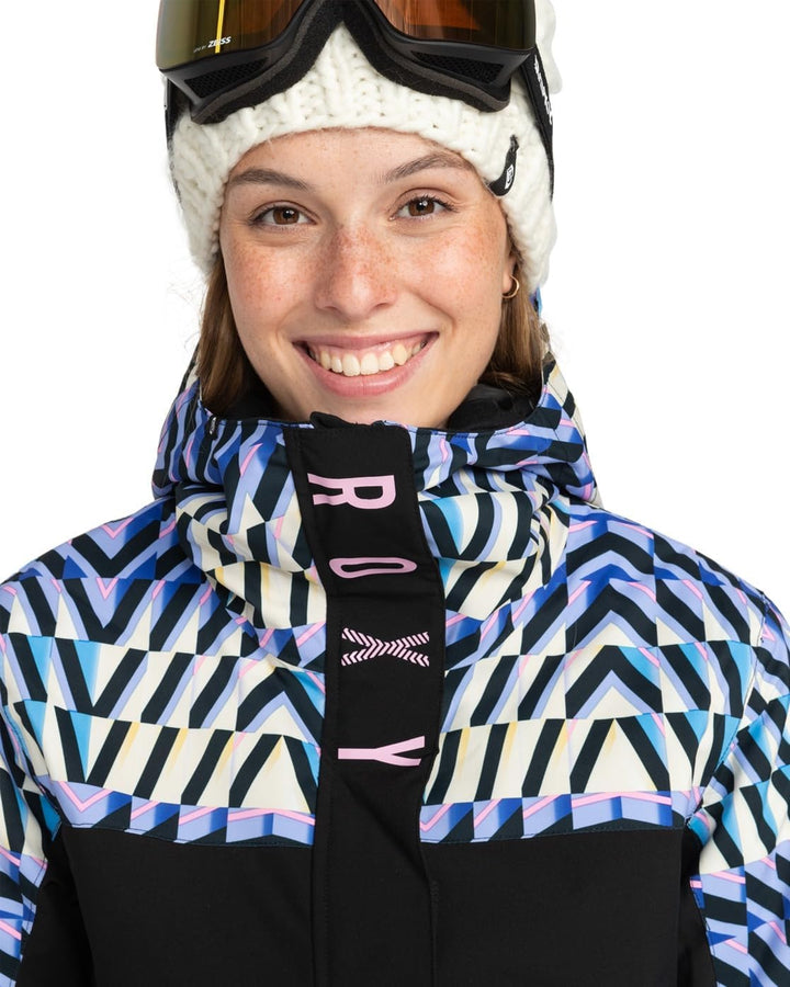 Roxy Damen Galaxy Jk Windjacke (1er Pack) XS Parchment Monique, XS Parchment Monique
