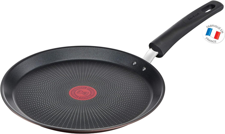 Tefal ECO-Respect G2543802 Pfanne, 25 cm, antihaftbeschichtet, Induktion Crêpe-Pfanne 25 cm, Crêpe-P