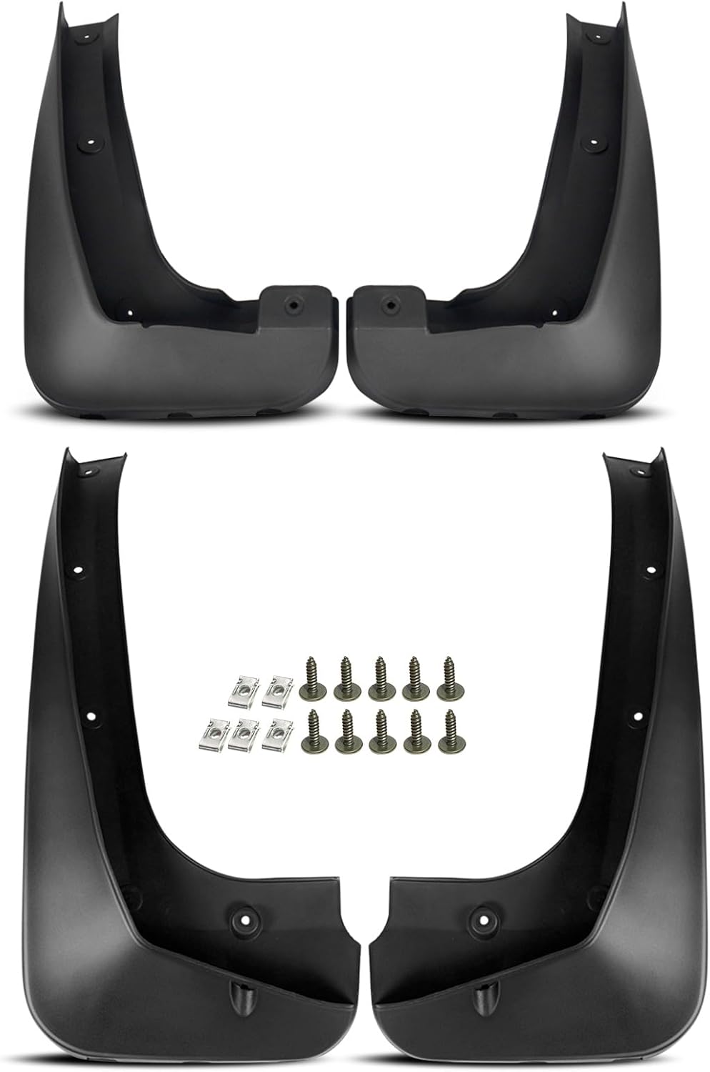 Frankberg 4x Spritzschutz Schmutzfänger Kompatibel mit X3 E83 Alle Motoren SUV 2006-2011