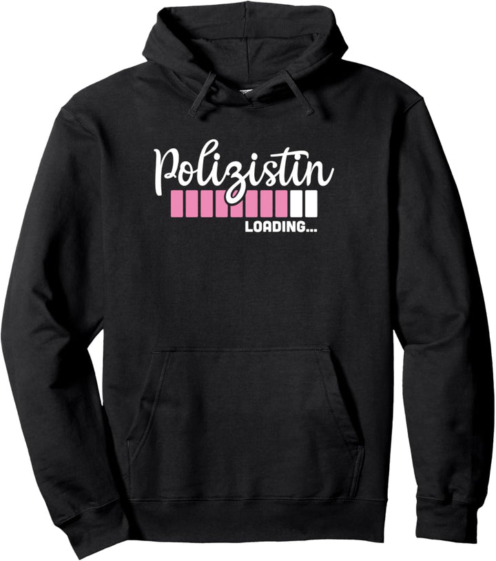 Werdende Polizistin Beruf Polizei Studium Ausbildung Pullover Hoodie