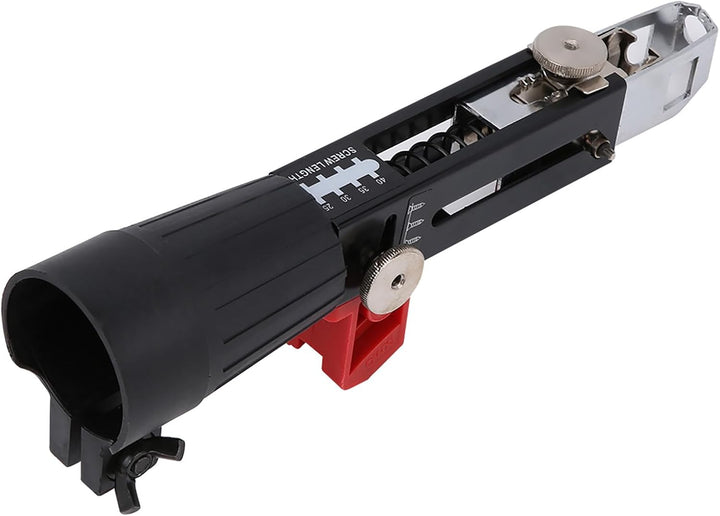 Magazinschrauber, Magazinaufsatz für Trockenbauschrauber, Schraubenbohrkettenadapter für Trennwand,