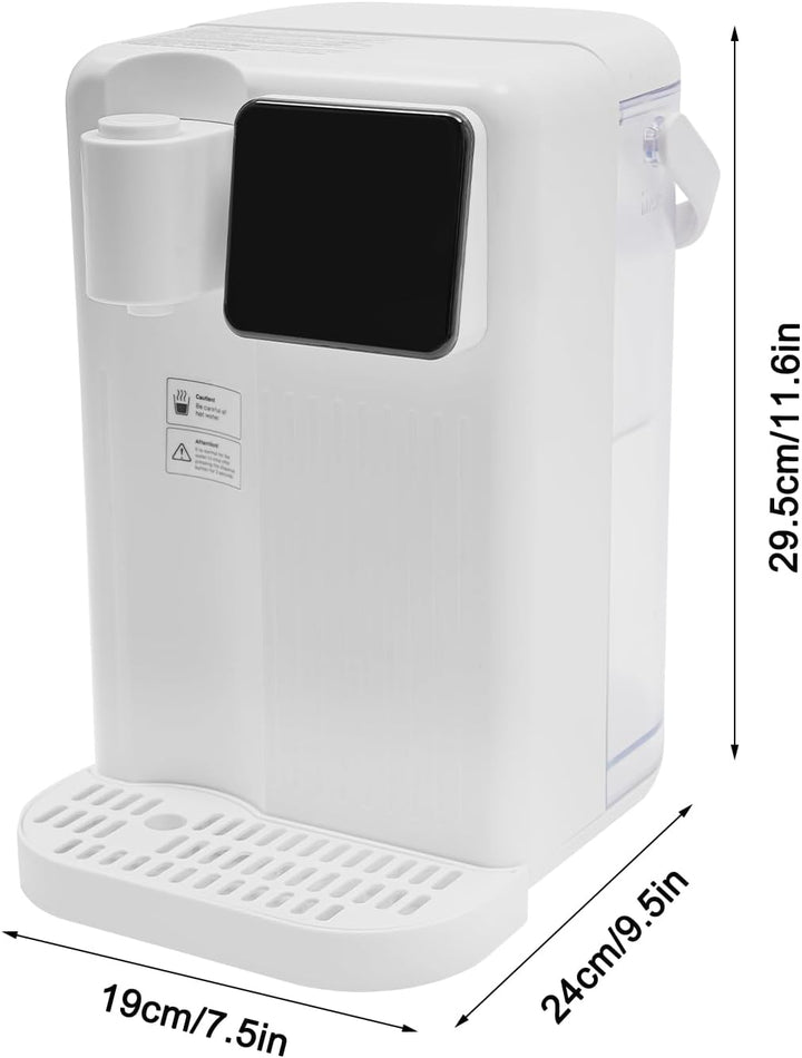 Donened - Instant Heisswasserspender, Heisswasserspender mit Wasserfilter, 3L Fassungsvermögen, Temp