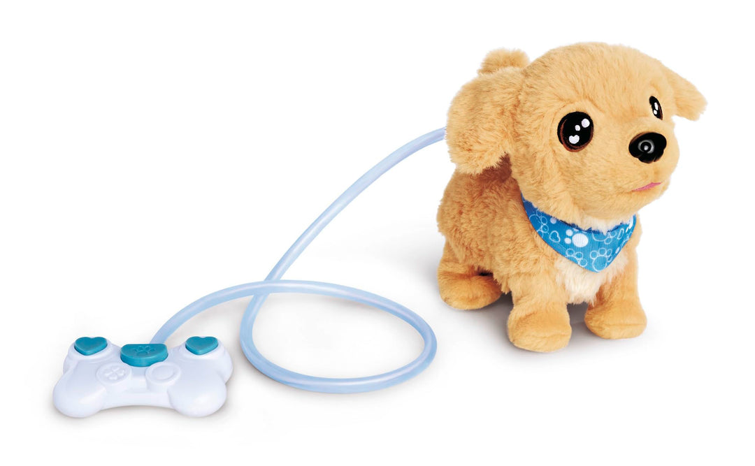 Simba 105890064 - Chichi Love Loomy Golden Retriever (20 cm) - interaktiver Spielzeug-Hund für Kinde