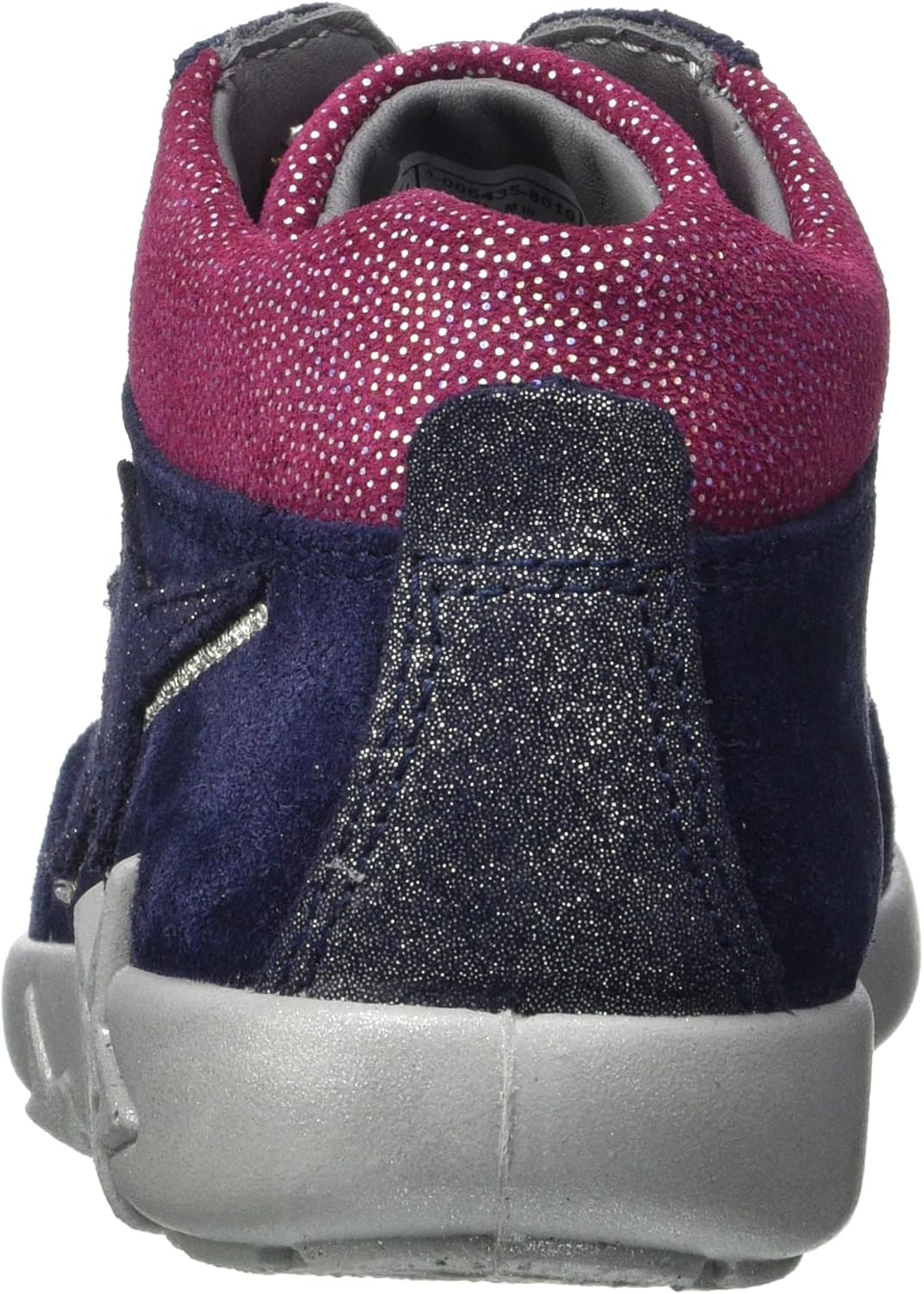 Superfit Baby-Mädchen Starlight Lauflernschuhe, Blau Rot 8010