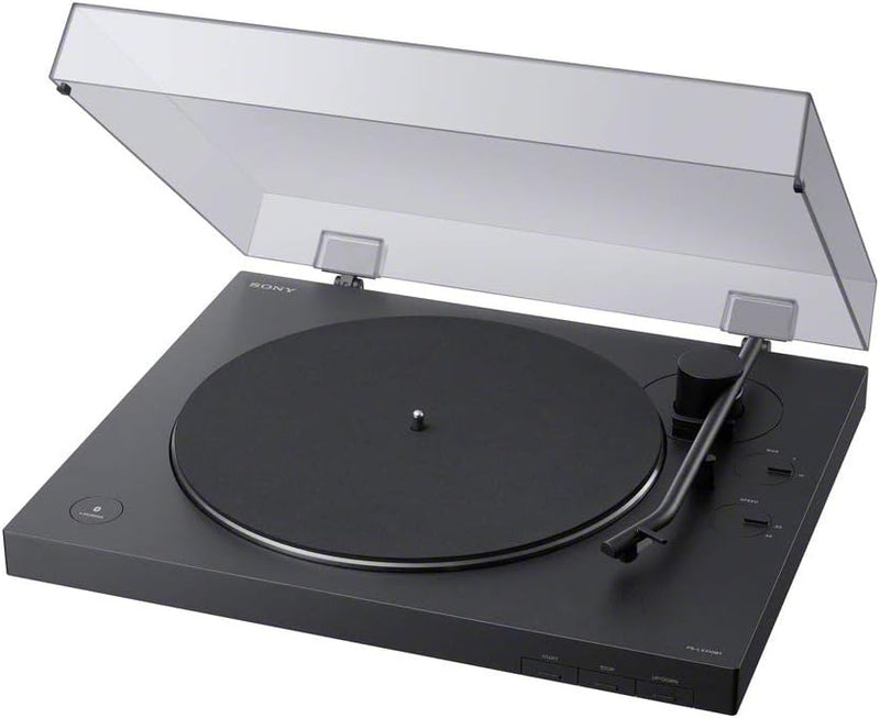 Sony PS-LX310BT Bluetooth Plattenspieler (Phono Vorverstärker, Auto-Play Funktion, Aluminium Platten