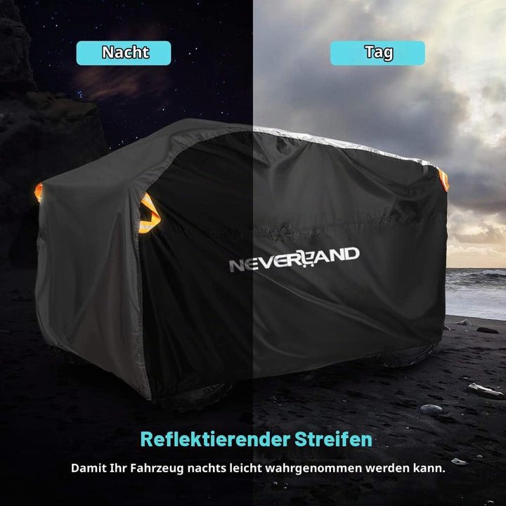Neverland Quad Abdeckplane ATV Fahrzeug Quad Abdeckung Wasserdicht Abdeckplane für Quad Schutz Cover