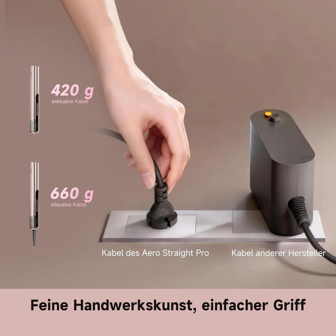 DREAME Aero Straight Pro 2-in-1 Luftglätter, Dualer Luftstromkanal, KI Styling, Nass-zu-Trocken-Glät
