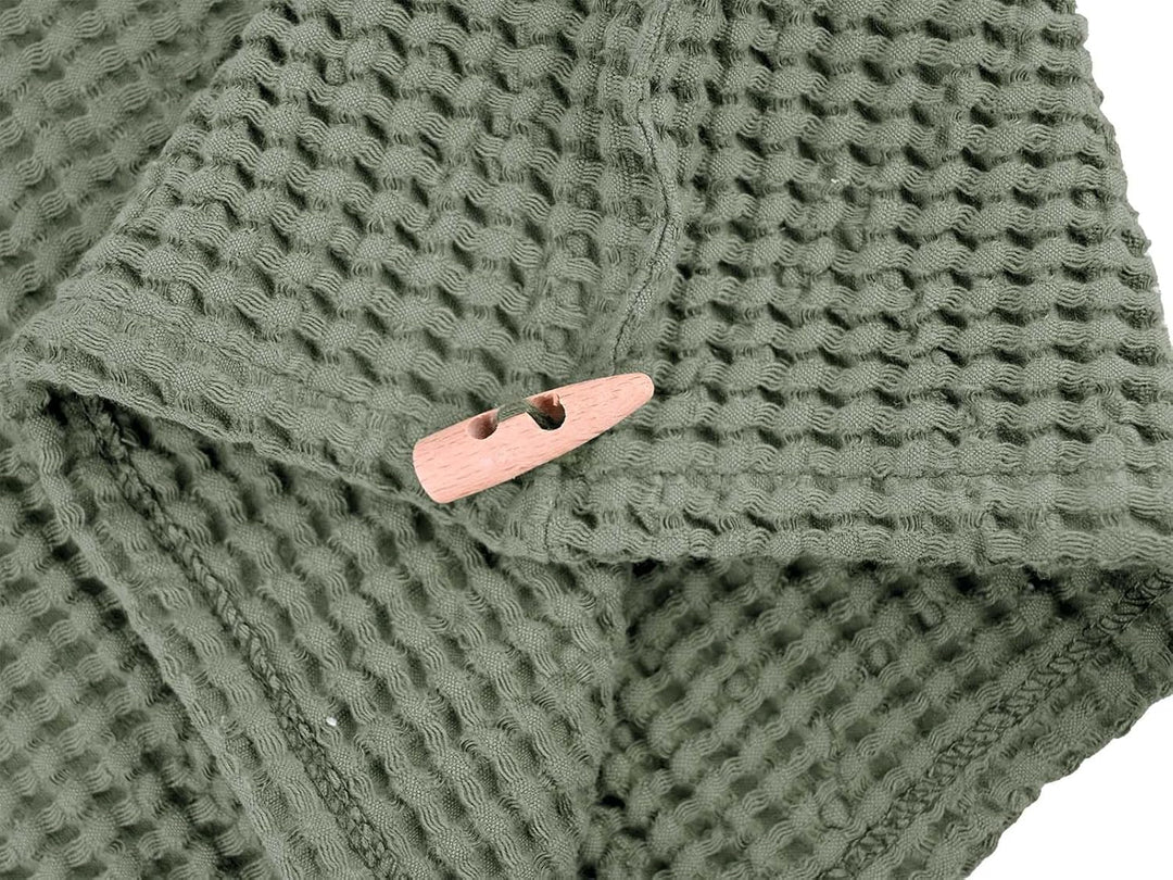 beties - PUR.NATURE - Sauna Haarturban - One Size; PREMIUM-Halbleinen Qualität (europäischer Flachs)