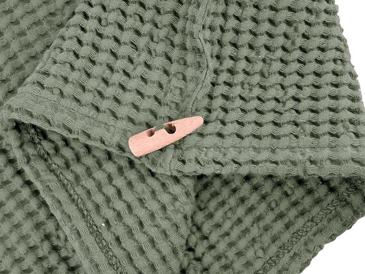 beties - PUR.NATURE - Sauna Haarturban - One Size; PREMIUM-Halbleinen Qualität (europäischer Flachs)